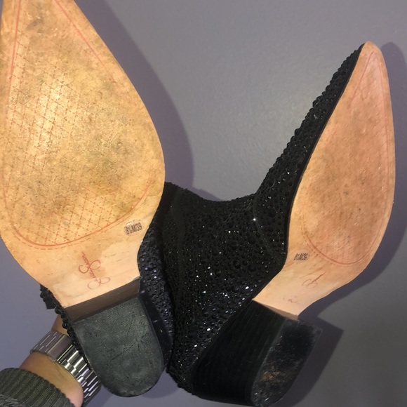 Prwnd JESSICA SIMPSON
Oviedo 2 Embellished Booties  8.5 black - Picture 12 of 13